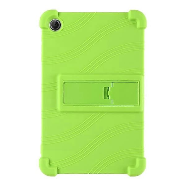 Kompatibel med Lenovo Tab K9 / Tab One Silikonfodral med stativ Robust skyddsfodral Green