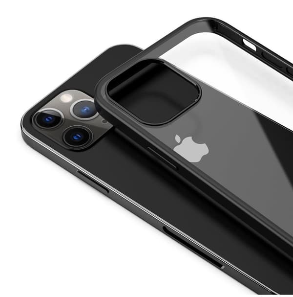 [zd]Elegant mobilskal för iPhone 12 mini, Svart Svart 50