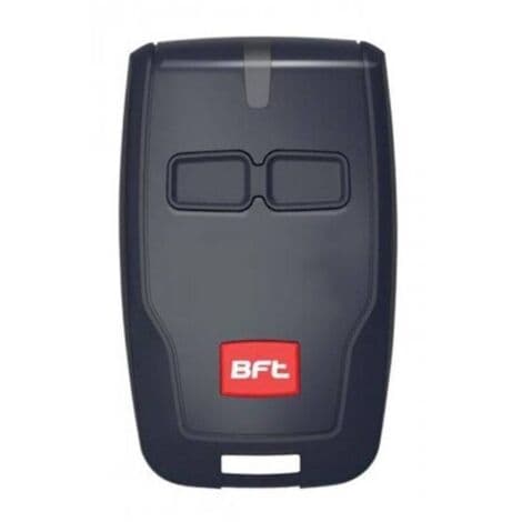 2-kanals 433,92 MHz fjernkontroll – Rolling code-system – 12V strømforsyning med medfølgende batteri – BFT-kompatibel - RCB02