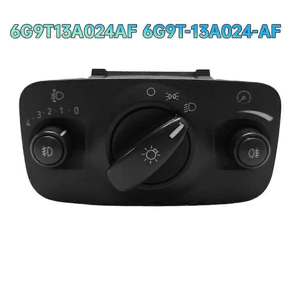 Bilfrontlysbryter Tåkelysbrytermontering 6G9T13A024AF 6G9T-13A024-AF for Mondeo IV Turnier Black