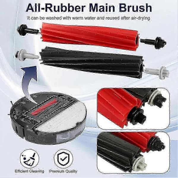 Roborock Q5 Max+ Q5 Pro+ Q8 Max+ Q5 Duo+ Dammsugartillbehörssats Reservdelar