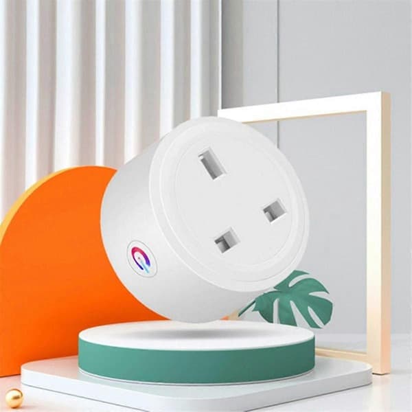 4 stk Tuya Zigbee Smart Socket 16A Hjem Strømovervåking Strømuttak Smart Life Stemmekontroll Alexa Tidsinnstilling DIY Plugg JN