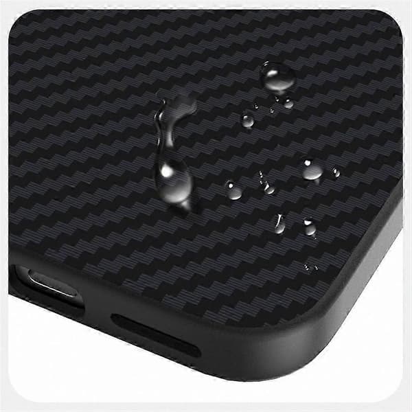 Karbonfibertekstur Bakdeksel for Pixel 10 Pro / Pixel 10 Deksel med MagSafe-kompatibilitet Black