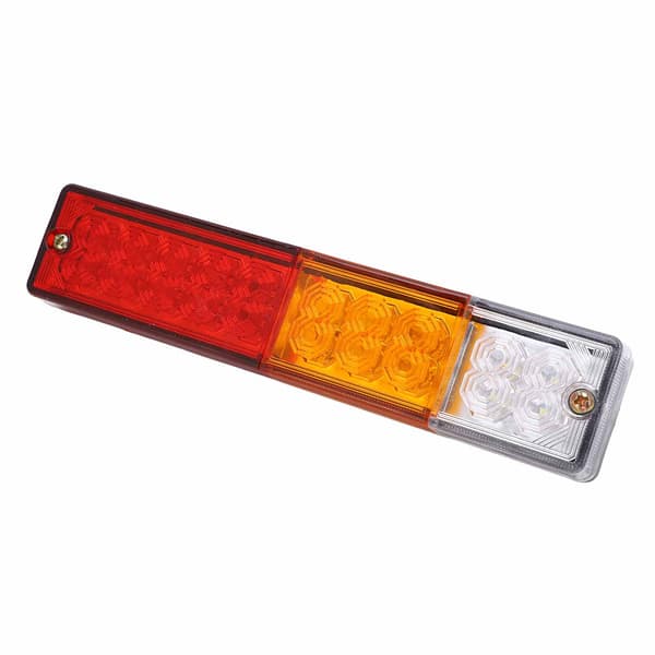 2 stk. LED baglygter, baklys, blinklys til Ute lastbil trailer campingvogn 12V