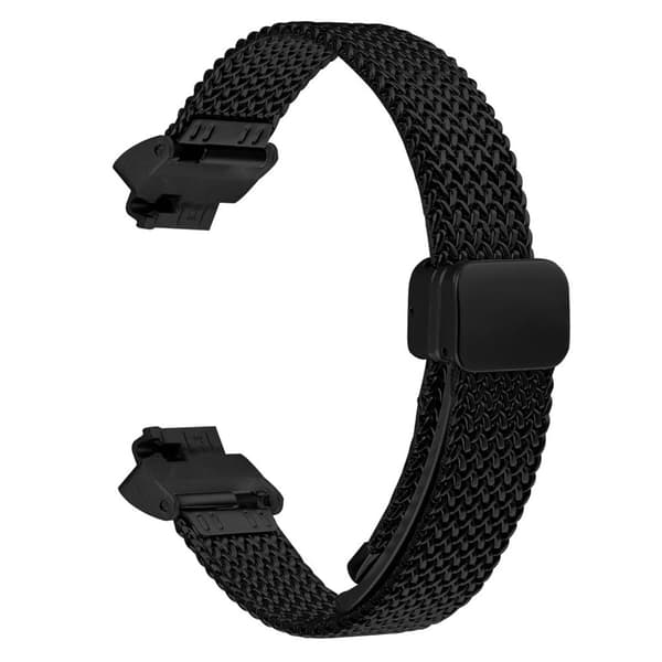 Fitbit Inspire HR/Inspire 2/Inspire Klockarmband Rostfritt Stål – Svart