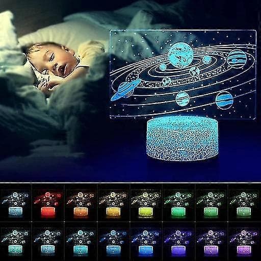 Nattlampa för barn Nasa 3d Starlight Led[zd]