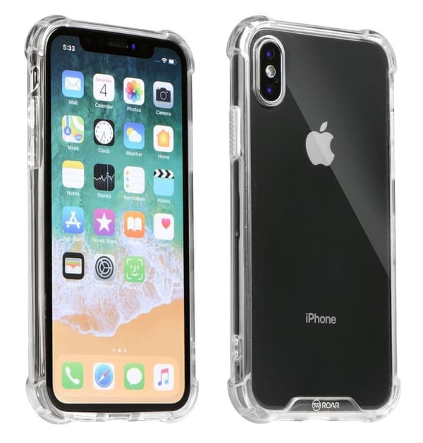 iPhone XR - Bumper Ekstra Støtsikkert Slankt Mykt Deksel Transparent transparent