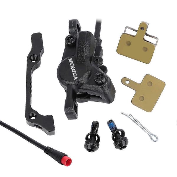 Hydraulisk bremsesæt til elcykel, for- og bagskivebremse, scooterudgave 0118