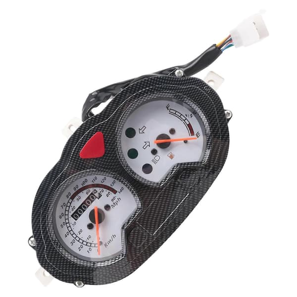 Analogt speedometer dashbord for Scooter B05 B08 POPCORN HUSSAR KEEWAY RY8 FOCUS F-ACT MATRIX Yamati RX8 Musta