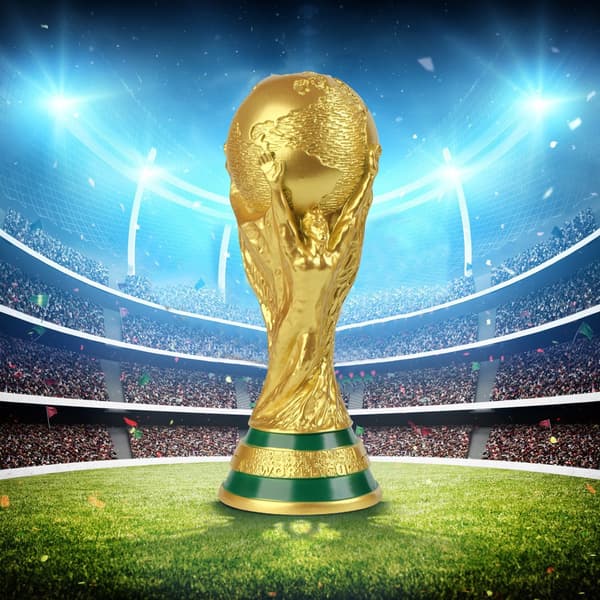 [zd]VM-fotbollstrofékopia 2026, fotbollsmästerskapstrofé 27cm