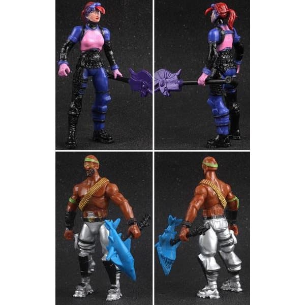 [zd]8 stk. Fortnite figurer 9CM julegaver
