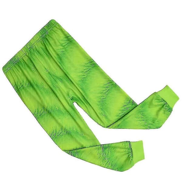 4-9 År Barn Pojkar Flickor Jul Grinch Tryckt Pyjamas Set Topp+byxor Sovkläder Nattkläder Hem Loungewear Present B B 5-6 Years
