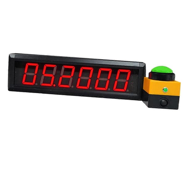 Digital elektronisk timer med fjärrkontroll, hållbart stoppur för träning 26s