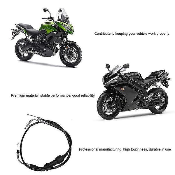 Passer til YAMAHA PW80 1985 - 2007 BW80 1986 - 1990 Gasskontrollkabelmontering M CB16 NO.30787