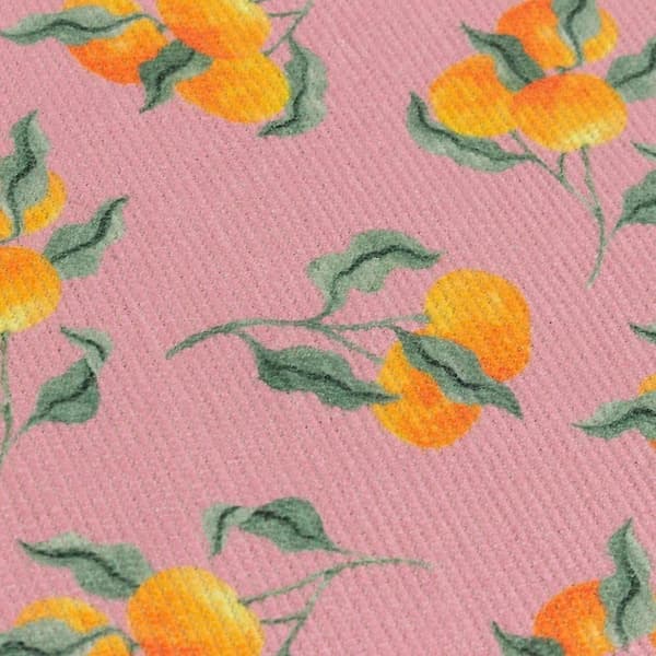 Appelsiner Bordløper 220 cm x 35 cm Rosa