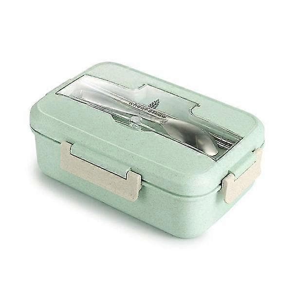 Bärbar lunchlåda Skola Kontor Bento Box Green