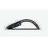 [zd]Microsoft Arc Mouse Bluetooth-mus for PC-bærbare datamaskiner kompatibel med Windows Mac Chrome OS (tynn lett bærbar taktil) - Svart