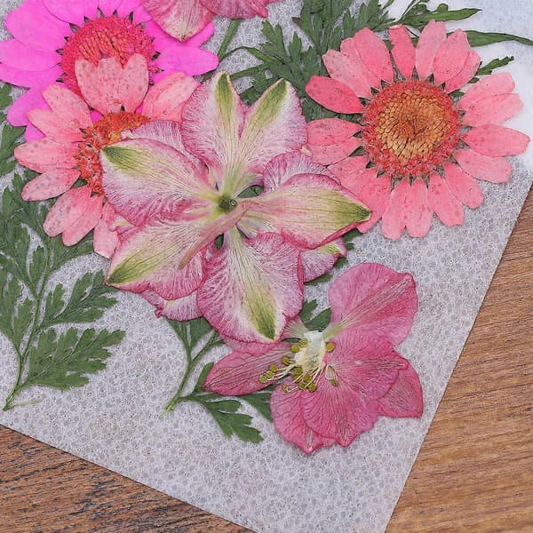 Håndlaget blomstermateriale Blomsterplanter Prøve til dekorasjon 1 sett [zd]
