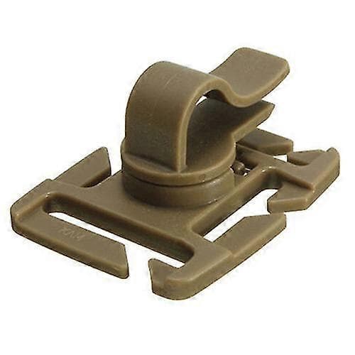 2 st roterbar vattenblåsrörsfäste för webbing hydreringsryggsäck 25-26 Black