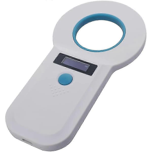 Kæledyrsscanner, RFID EMID Bærbar Kæledyr Chip Scanner Genopladelig Datalagring Dyremærke Scanner