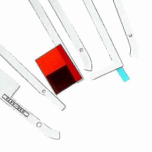 LCD-klebemerker for iMac 27 tommer A1419 A2115Ikke spesifisert SZRH A-M 5 5