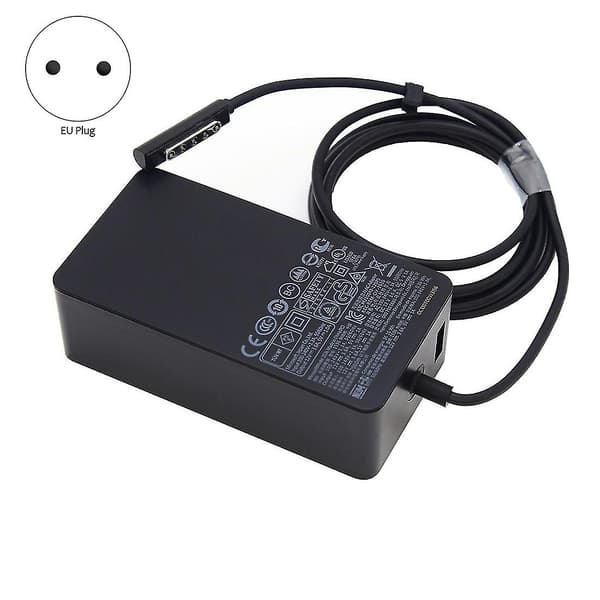 12v 3.6a 45w lader til Surface Pro 1 Pro 2 Rt Windows 8 strømadapter 1601 1536 1514 lader rask Pro1/Pro2