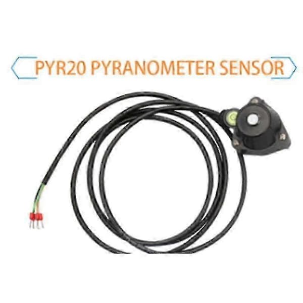 Auringon säteily- ja pyranometrianturi PYR20 4-20mA lähdöllä Black