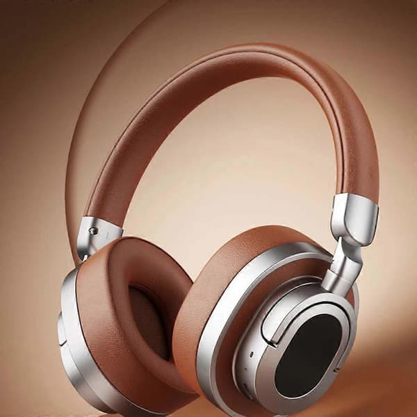 LENOVO Services LE602 Bluetooth-kompatible 6.0 Hovedtelefoner 22T Batterilevetid Over-Ear Trådløst Headset til Gaming Beige