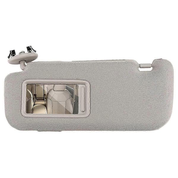 For Toyota Auris Corolla 2007-2013 Venstre Førerside Solskjerm med Speil & Solskjerming Gray