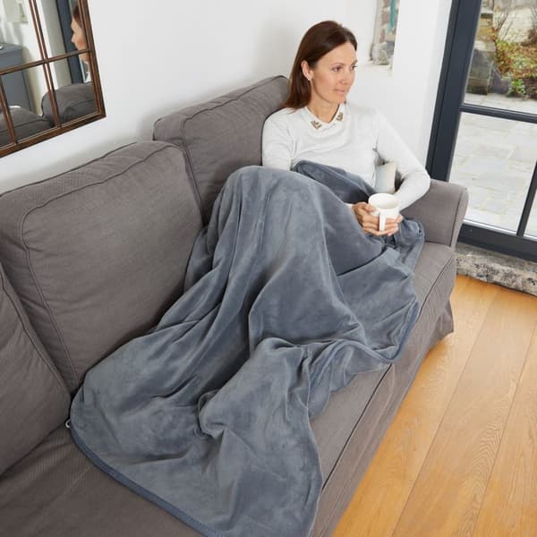 Varmeteppe OVERBLANKET Lanaform flerfarget multifärg one size