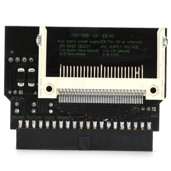 Konvertermodul CF-kort til 3,5-tommers hun 40-pin IDE Robust harddisk 5.0V / 3.3V Dobbelt formål