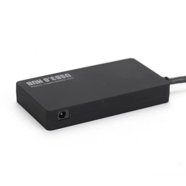 [zd]USB 3.0 hub med 4 porte Sort 34