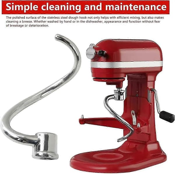 6-liters eltekrok i rustfritt stål for KitchenAid BowlLift-miksere, tåler oppvaskmaskin