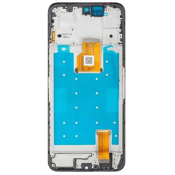 Kompatibel til Honor X7d 4G / X7d 5G Grade C LCD-skærm og digitizer-samling + rammedel (uden logo) Multifarve