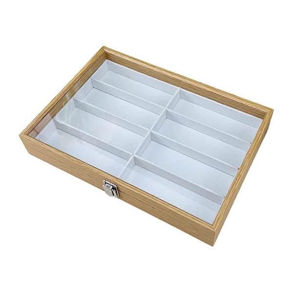 Solbrille Organizer Brett Brilleetui for Reise Skrivebord Soverom