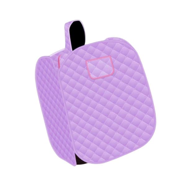 Portable Steam Sauna Tent Compatible with Home Use, Foldable Full Body Steamer with Adjustable Temperature - Good Lilac