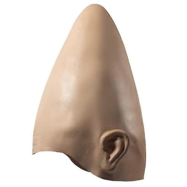 Halloween Alien Coneheads Egghode Hodeplagg Maske Skrekkhjelm Lateksmaske Hodeplagg