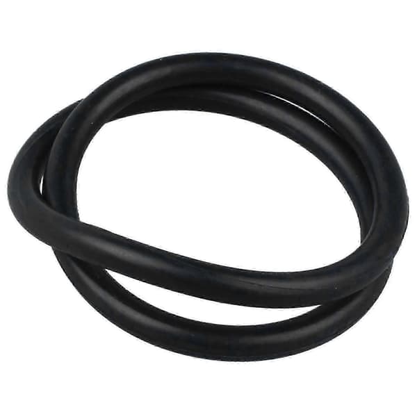 2X 110mm x 5mm Sort Gummi Industriel Fleksibel O-ring Pakning Black
