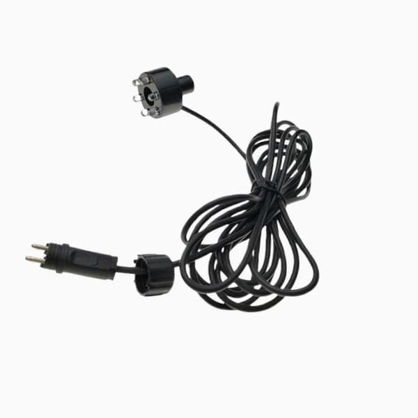[zd]6 blå LED-ringlys - metal - undervands - lille dam - vandhave - springvand - 12v