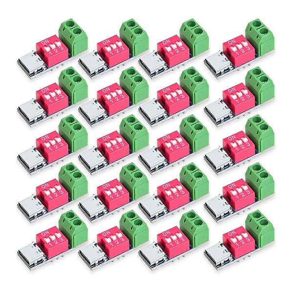 USB-C PD Trigger Board Modul PD/QC Lokkemad Hurtig Opladning USB Type-C til 12V Høj Hastigheds Oplader Strøm O 20pcs