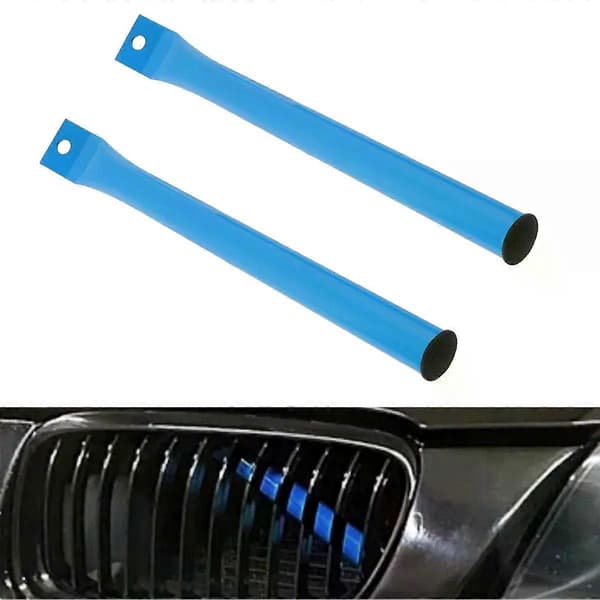 Blå Frontgrill Nyre-stivere V-stivere kompatible med E90 E91 E92 E93 320i 323i 325i 328i 330i 335d 335i 335is 335xi blue