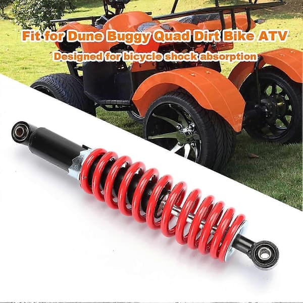 350 mm/13,8 tommer bagstøddæmper - Universal pasform til Dune Buggy, Quad, Dirt Bike og ATV