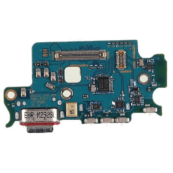 For Samsung Galaxy S23 (EU-versjon) S911B OEM Dock Connector Ladeport Flex Kabel Erstatning