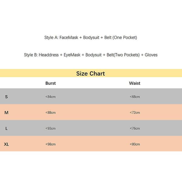Catwomen PU Læder Kostume S