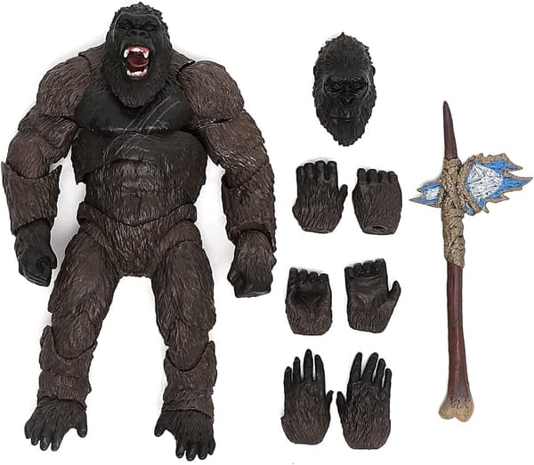 King Kong Actionfigur - King Kong Legetøjsfigur - Godzilla VS. Kong Legetøj