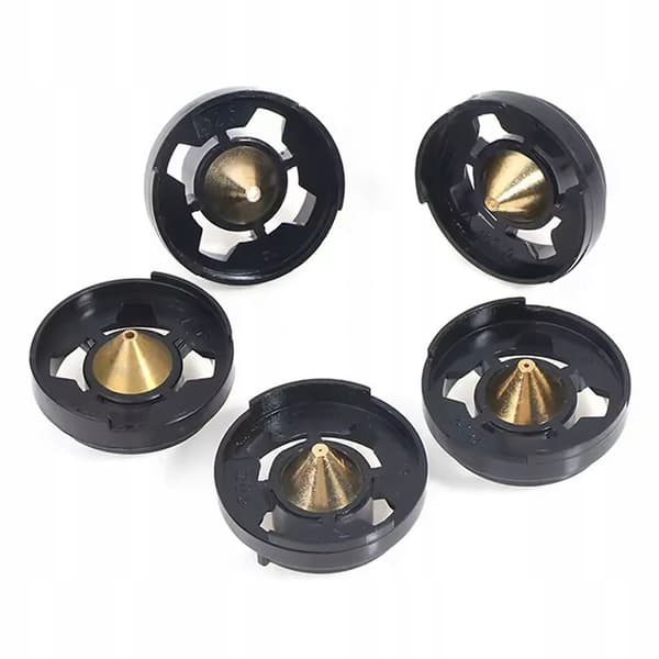 Sprutpistolmunstyckesset 5 delar – Exakt sprutning | 1,0-2,5 mm | Kompatibel med Wagner, Graco