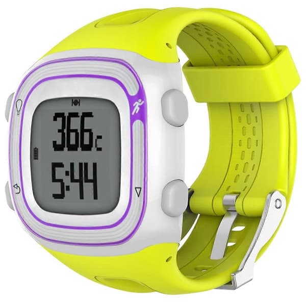 Silikoninen urheiluranneke Garmin Forerunner 10 / 15 -kelloon Cyan