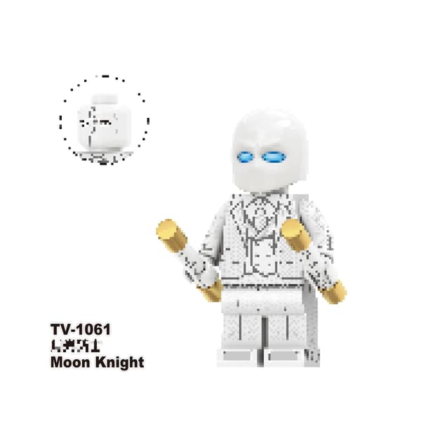 Moonlight Strange Dr. Wanda Monterbare Byggeklodser Minifigurer Legetøjsposer til børn TV6208 (1059-1068) set