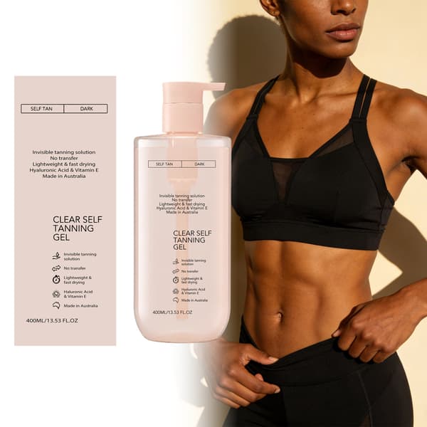 Refreshing, hydrating self-tanning gel that creates a natural, glowing, sun-kissed complexion. 2PCS