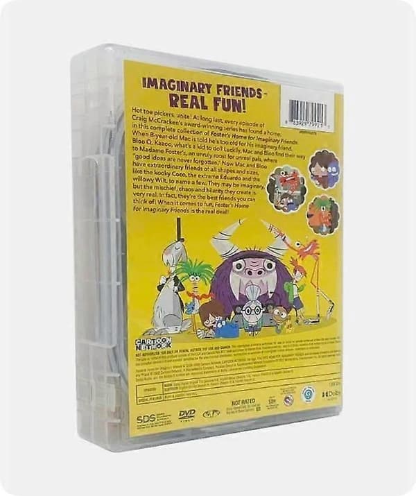 Fosters hem för påhittade vänner: Hela serien (DVD, 11-skivors boxset) engelsk version